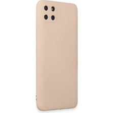 Hobibahçem Realme C11 Kılıf Nano Içi Kadife Silikon - Pudra