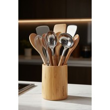 Empressco Şık 12CM Çelik Kaşıklık, Dayanıklı ve Kullanışlı Mutfak Gereci