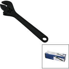 Belirtilmemiş 6 Adet Si̇yah Çeli̇k 12 Inç 300MM Kurbağacik Anahtar Chrome Vanadi̇um (5047)