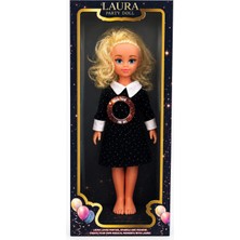 Güzelyüz Avm Laura Party Bebeği Kız Bebek 40CM Sesli Parlak Elbiseli Kırmızı Balık Gölde Şarkısını Söylemektedir