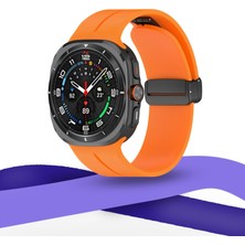 Hobibahçem Watch 7 Ultra KR418 Tender Silikon Kordon - Bordo