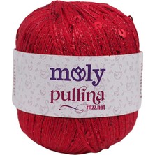 Moly Pullina 14 Kırmızı - Kırmızı Pullu
