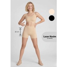 Formactive 325 Kadın Lazer Kesim Boxer – Dikişsiz, İz Bırakmayan ve Konforlu İç Giyim Ten L