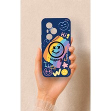 Vip Case Honor 400 Pro Uyumlu Happing Smile Desenli Silikon Kılıf