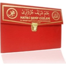 Seda Yayıncılık Hatm-I Şerif Cüzleri (Orta Boy 30 Cüz) (KOD:101)