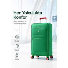 United Colors Of Benetton Trolley Büyük Boy Valiz Çekçekli Tekerlekli 70 cm