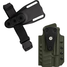 Fortıs Tactıcal X300 Universal Tabanca Kılıfı ve Bacak Aparatı-Haki