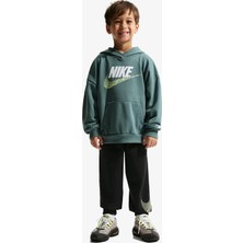 Nike Nkb B Nsw Itz Oversıze Ft Po S Çocuk Siyah Eşofman Takımı 86N738-023
