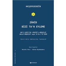 H Yayınları Zahid Bizi Ta'n Eyleme