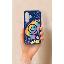Vip Case Samsung S25FE Uyumlu Happing Smile Desenli Silikon Kılıf