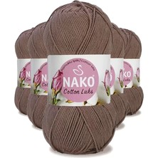 MiraLive 5 Adet Cotton Lüks Yelek Tunik Kazak Bluz Hırka Ipi Yünü Toprak 97583