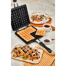 Empressco Siyah Waffle Tavası, Pratik ve Lezzetli Kahvaltılar Için Mükemmel Seçenek