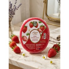 D2listone Doğal Çilek Özlü Handmade Süngerli Sabun,banyo  Sabunlu Sünger 135 gr