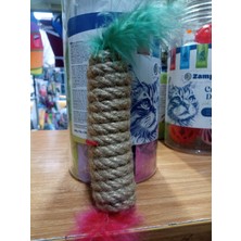 Pet 2 Adet Köpekler Için Isırma Diş Kaşıyıcı Tırmalama Silindir Oyuncak 10 cm