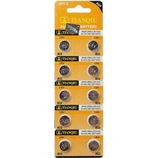 MiraLive Tıanqıu Ag8 LR1120/391 Alkalin 10'lu Düğme Pil