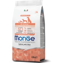 Monge Puppy Tek Proteinli Somonlu Pirinçli Yavru Köpek Maması 2,5