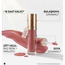 FENİSA Ruj - Unlimited Beauty - FL001 Mauve / Warm Rose - Uzun Süre Kalıcı Parlak / Mat Likit Mauve