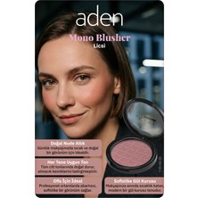 Kentex Aden Mono Blusher - Tekli Allık 01 Licsi(Liçi)