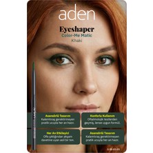 Kentex Aden Color-Me Matic Eyeshaper - Asansörlü Göz Kalemi 05 Khaki(Haki)