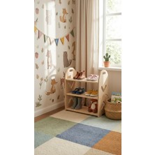 Vernus Home Arca Çocuk Kitaplık ve Oyuncak Rafı