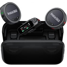INSTA360 Mic Pro Mikrofon (Iki Kişilik) (2 Yıl INSTA360 Türkiye Garantili)