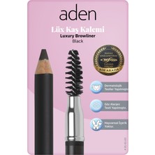 Kentex Aden Luxury Browliner - Kaş Kalemi 03 Black(Siyah)