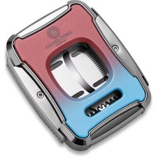 Cigarloong Kırmızı Metal Puro Kesici 60 Ring