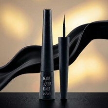 Kentex Aden Matte Liquid Liner - Mat Likit Eyeliner Black(Siyah)