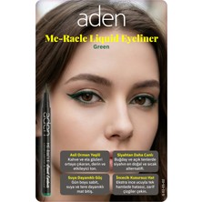 Kentex Aden Me-Racle Liquid Eyeliner - Likit Eyeliner 05 Green(Yeşil)