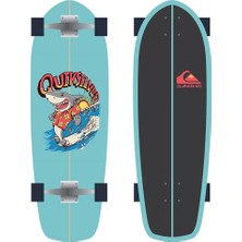 Quiksilver Shredder Skateboard Unisex Yeşil Skateboard Cruiserboards