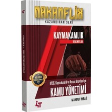 4T Yayınevi 4t Yayınları Kaymakamlık Kamu Yönetimi Konu Anlatımı