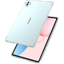 Nanospace Honor Pad 10 12.1inç Şeffaf Silikon Kılıf Arka Tablet Koruma Kapak