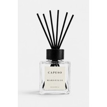 Capeso Marseille Beyaz Sabun 120 ml Çubuklu Oda Kokusu - Kalıcı & Dekoratif Reed Diffuser