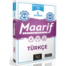 Iq Yayınları Maarif 2028 Türkçe Eğitim Serisi