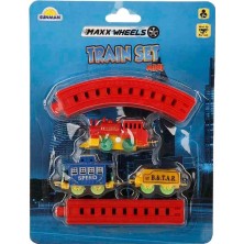 Kentex Mey Ithalat® 2559 Maxx Wheels Mini Tren Seti 11 Parça -