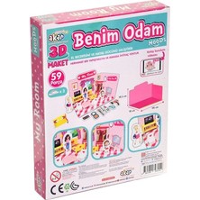 Kentex Mey Ithalat® Benim Odam Maket 3 Boyutlu Puzzle
