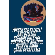 Kentex Mey Ithalat® Profesyonel Tws Işıklı Kablosuz Bluetooth Kulaklık  Kulaklığı
