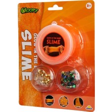 Kentex Mey Ithalat® Karanlıkta Parlayan Turuncu Slime