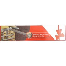 Kentex Mey Ithalat® Koral Sabit Alüminyum Balkon Çamaşır Kurutmal Askılığı