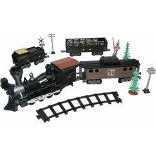 Kentex Mey Ithalat® FF-1613A Işıklı ve Sesli Clic Buharlı Tren