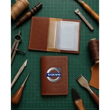 Vintage Leather Craft Hakiki Deri Araç Ruhsat Kabı
