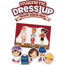 Kentex Mey Ithalat® MD174 , Magnetic Dress Up - Eşleştir・değiştir・eğlen / +3 Yaş