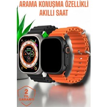 Kentex Mey Ithalat® Suya ve Toza Dayanıklı 45 mm Akıllı Saat Bildirim ve Cevapsız Çağrı Görüntüleme