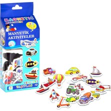 Kentex Mey Ithalat® LC7154  Manyetik Aktiviteler - Taşıtlar / +3 Yaş