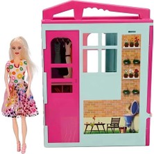 Kentex Mey Ithalat® Cindy House Bebekli Oyun Evi 02617