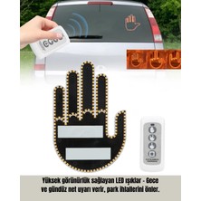 Kentex Mey Ithalat® 2025 Yeni Seri LED El Şekilli Park Uyarı ve Güvenlik Cihazı Orijinal