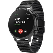 Kentex Mey Ithalat® Çift Kordonlu Akıllı Saat Sağlık Takipli Bluetooth Görüşmeli Saat