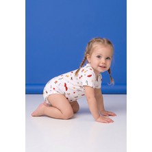 Kidyra %100 Pamuklu Reglan Kol Çıtçıtlı Bebek Body
