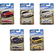 Hot Wheels Fast & Furious Race Off 5'li Set Honda Civic Eg Mazda Rx-7 Toyota Celica Jetta