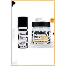 Morfose Milk Therapy Kuru Şampuan 90 ml & Milk Therapy Mucizevi Saç Bakım Yağı 200 ml